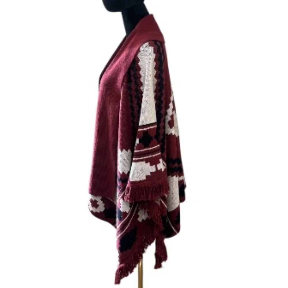 L’AGENCE Austin Jacquard Cape | Size XXS - Picture 5 of 12